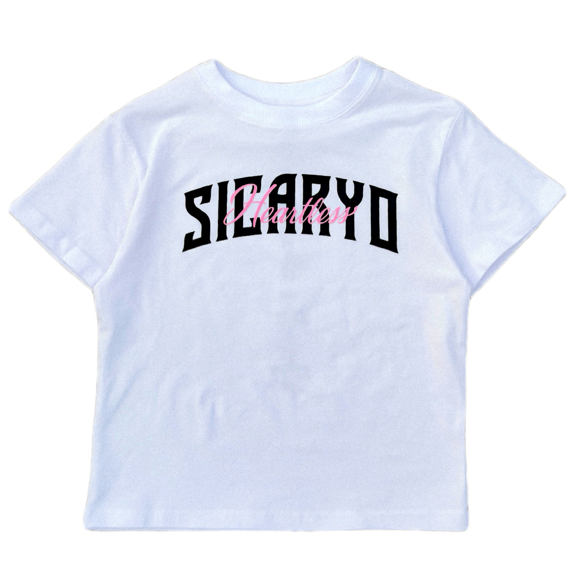 Sicaryo Heartless Baby Tee – White